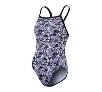 Bañador Zone3 Strap Back Pacific Koa Gris Negro Mujer, Talla Talla 32
