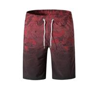 BañAdores Cortos Hombre-Pantalones Cortos De Bolsillo Casuales De Moda De Verano para Hombres Monos Estilo Seis