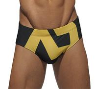 Bañadores Hombre Bañador de Natación Verano Trajes de Baño Cortos Calzoncillos Ropa de Baño Playa Triángulo Slips de Natación Sexy Tiro Bajo Shorts de Baño Elástica Tanga Bikini Braguitas EstiloJ M
