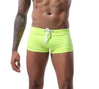 Bañadores Hombre, Verano Baño Tallas Grandes Moda Casual Transpirable Cortos Refrescante Bolsillos Secado Rapido Deportes Gym Deportivo Running Bañadores Elasticos Pantalón Corto,S