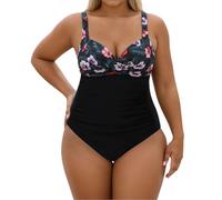 Bañadores Mujer Bañador Talla Grande Mujer Ropa De Playa Traje Baño Con Pierna Aros Pantalón Fato Banho Mulher Efecto Reductor Fatos Adelgaçantes Reductores Vientre Tankinis Tallas Grandes Natacion