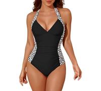 Bañadores Mujer Reductores Bañador Mujer Reductor Bronceador Ropa Playa Señora Mayor Moldeador Barriga Traje De Baño Bikini Sin Tirantes Con Falda Espalda Descubierta Sexy Que Se Deshace El Agua Xxxl