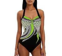 Bañadores Mujer Reductores Piscina Trajes De Baño Natación Reductor Barriga Una Pieza Espalda Abierta Bañadores Talla Grande Secado Rápido con Relleno Bañador Vientre Plano Deportivo Beachwear