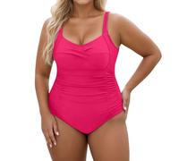 Bañadores Mujer Tallas Grandes Mujer Trikinis Swimsuit Women Ropa De Baño Bañador Natacion Talla Grande Señora Mayor Reductor Vientre Plano Con Sujetador Efecto Trajes Aquagym Transpirable Traje Surf