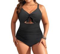 Bañadores Mujer Tallas Grandes, Traje De Baño De Talla Grande Para Mujer Con Controlabdomen Elegante Trajebaño Con Escote En V Monokini Vintage Push Upcintura Alta Trajebañouna Piezaefecto Moldeador