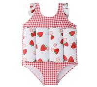 Bañadores Niña, Traje de Baño Flotante para Niñas con Tecnología de Seguridad y Diseño Veraniego para Bebés en la Playa