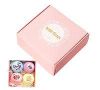Bañadores para mujeres | 4 unidades de detergente corporal - Bola de baño de spa de burbujas hidratante | para mujeres hombres relajación spa en casa viajes baño hoteles