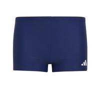 adidas Niños 3S Swim Boxer Kids Swimwear, Dark Blue/White, 12-13 Years