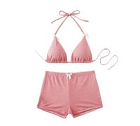 Bañadores Y Bikinis para Niñas Rosa Reductores Conjunto Asimetrico 3 Camiseta Hilo Lateral Viloree Personas Cebra Blancos Pareja Inglés Lisos Rubias 2017 Bandage Cubiertos