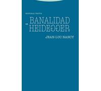 Banalidad De Heidegger