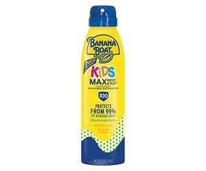 Banana Boat UltraMist Kids Max Protect & Play Clear Spray Sunscreen SPF 100: 6 OZ by Banana Boat