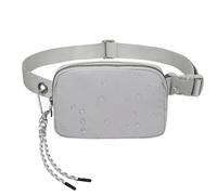 Banana Bolso Femenino - Banana Trendy Banana, Bolso De Hombro Casual | De Moda para Teléfono Móvil con Correa, Incluyendo SMA Ajustable, Bolsa De Banana Impermeable, Bolsa De Ba, Gris,