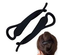 Banana Clip Hair Comb - 2 Pack Stylish High-Grade Twist Clip, Non-Slip Haira Accessory for Ponytail Hairstyles | Flexible Anti-Slip Women Girls Hair Claw for Formal Party Wedding Work School Use