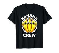 Banana Crew, divertido, amarillo, amante del plátano, Fruit Let's Go Bananas Camiseta