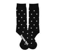 Banana Feet Calcetines Mini Calaveras Fantasía para Hombre y Mujer | Algodón Bordado con Diseños Divertidos y Originales | Calcetines Estampados Unisex Calidad Fabricación Local (Talla L, EU 41-45)