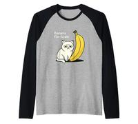 Banana For Scale, Amante de los Gatos, Humor Camiseta Manga Raglan