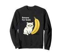 Banana For Scale, Amante de los Gatos, Humor Sudadera