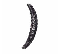 Banana Hair Clip - 15cm Acrylic Clincher Comb, Retro Style End Fastener