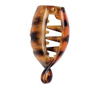 Banana Hair Clip - Retro Styling Accessory, 2.76x1.38 Inches Anti-Slip No Breakage Holder with Flexible Grip, Hair Clamp, Fashionable Daily Essential for Women Girls Fine Soft Sparse Type