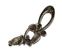 Banana Hair Clip, Twist Style Barrette, 4 in Versatile Non Slip Secure Hold, Portable and Lightweight Design, Thin Hair Strands for Styling Long, Short, Thick