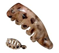 Banana Hair Clips, Secure Lightweight Resin Non-Slip Clamp, Banana Hair Clamp, for Girls Female School Beach Indoor Outdoor Office Home Decoration Vacation