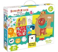 Banana Panda 49025 Animal Match - Puzle de Juguete, Multicolor