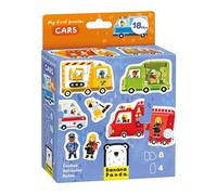Banana Panda Juguete de rompecabezas - Mi primer rompecabezas coches para niños pequeños