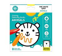 Banana Panda Libro de Colorear looong: El Mango de Escritura Animales 18m+