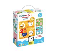 BANANA PANDA- Match The Farm Animals Puzzles Animales 2+ (4916 (Importación USA)
