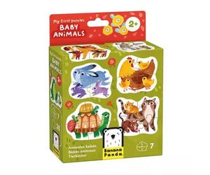 Banana Panda: Mi primer rompecabezas - Cachorros