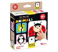 Banana Panda On-the-Go Puzzle Halves Animals 18m+ (Importación USA)