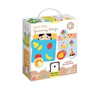 Banana Panda-para niños a Partir de 18 Meses, Multicolor, Yummy Bingo 18m+ (49163)
