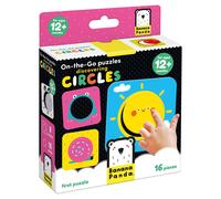 Banana Panda- Plátano Discovering Circles Set-Contiene 8 Puzzles para Principian