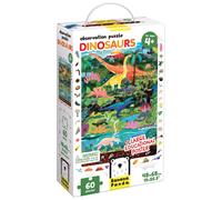 Banana Panda - Puzzle de observación de Dinosaurios - Rompecabezas de Suelo Gran