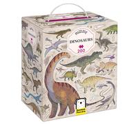 Banana Panda- Puzzle Dinosaurios 200 Piezas Puzzlove (49257)