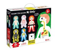 Banana Panda Super-Sized Puzzle My Body - 3+ - 84 Piezas