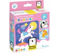 Banana Panda: Rompecabezas de viaje - ponis