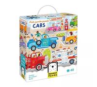 Banana Panda Moto Jumbo Puzzle Cars 3+ (Importación USA)