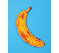 Banana Pop Art Notebook: Yellow Banana on Sky Blue - Retro Warhol-Inspired Lined Journal: A bright and quirky notebook with 110 lined pages, perfect for notes, journaling, and gift-giving