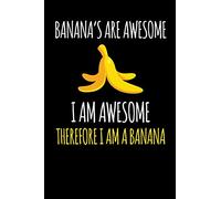 Banana´s Are Awesome: Notebook I Notizbuch I Calepin I Taccuino I Cuaderno I Caderno I Notitieblok I Notatnik I 6x9 I A5 I 120 Pages I Dot Grid I ... I Teacher I Students I Writing I Drawing I