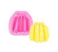 Banana Silicone Fondant Mold Cake Mold Food Grade Silicone Oven Dishwasher Safe for Candy Chocolate Dessert Baking Tool Easy Baking Molds