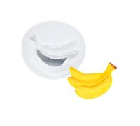 Banana Silicone Fondant Mold Cake Mold Food Grade Silicone Oven Dishwasher Safe for Candy Chocolate Dessert Baking Tool Easy Baking Molds