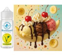 Banana Split aroma concentrado - Vegano - Sasami - 10ml