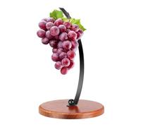 Banana Tree Stand, Metal Fruit Holder, Kitchen Storage Organizer, Compact Hook Stand, Decorative Table Accessory, Home Living Room Pantry Desk Keys Jewelry Utensils Decor 10,39 x 6,46 x 0,59 pulgadas