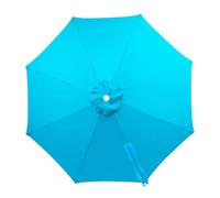Banana Umbrella Canopy Cover - 8 Rib Waterproof Fabric Shade, 2.5m Replacement Outdoor Umbrella Top Cloth, Durable Weather Resistant Sun Protection Design | For Patio Garden Deck Yard Outdoor Ma