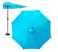 Banana Umbrella Canopy Cover - Anti Tear Waterproof Fabric Replacement System, 2.5m Outdoor Umbrella Cover, Size With Outdoor Use, Polyester Fabric Build, Weather Protection System, Garden Shade Purpo