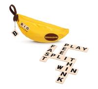 BANANAGRAMS , Bananagrams Big Letter , Word Game , Ages 7+ , 1-8 Players , 10+ Minutes Playing Time