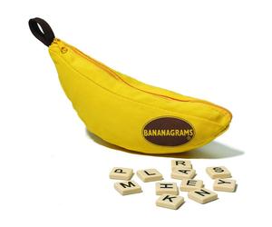 Bananagrams Palabra Juego Edades 7+ 2-6 Jugadores 15 Minutos Tiempo, Amarillo