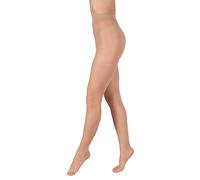 BANANALU 15 Pantimedias blandas sin dedos Toeless transparente Open Toe, Natural, L