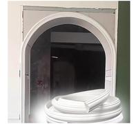 Bananaww Moldura de Pared Flexible para Arco de Puerta, Panel Decorativo 3D, se Puede Pintar y Cortar, Ideal para Bordes de Marcos de Ventanas para decoración del hogar